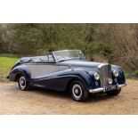 1954 Bentley R-Type Park Ward Drophead Coupe 1 of just 9 R-Type chassis clothed to Design 552