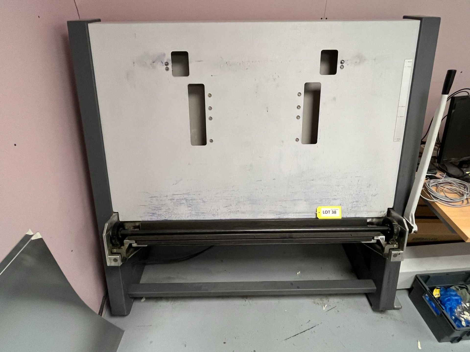 Heidelberg manual plate bender