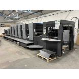 Heidelberg Speedmaster SM102-6-P3 + L six-colour lithographic printing press; Serial No: 546097 (