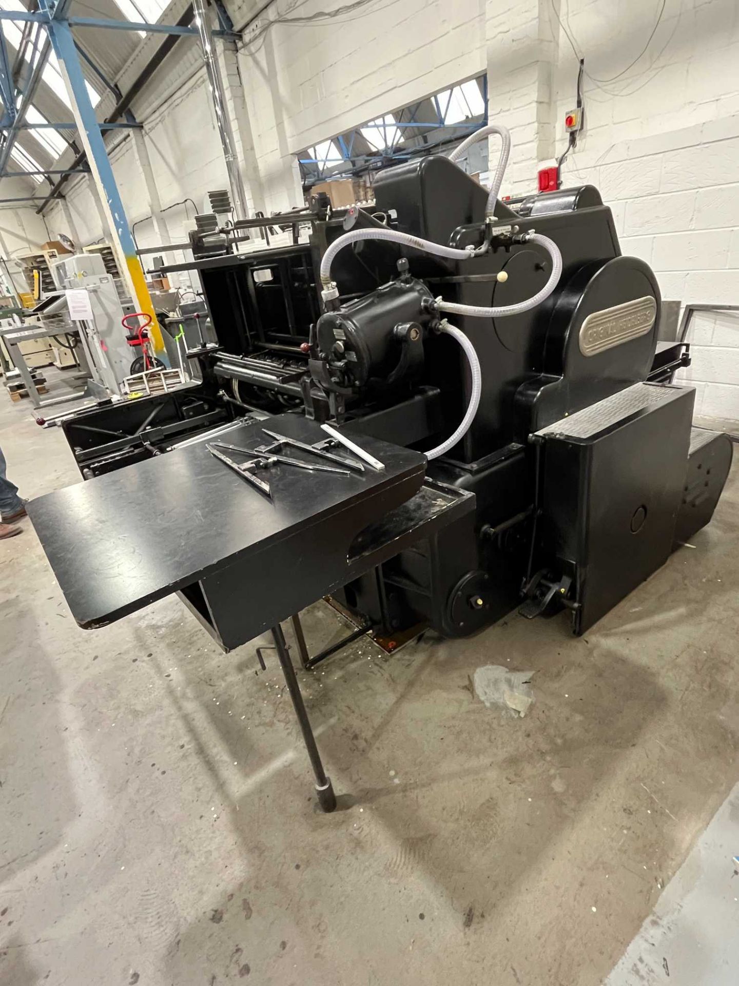 Heidelberg SBG cutting & creasing cylinder press (56cm x 77cm ); Serial No: SBG28248 - Image 6 of 9