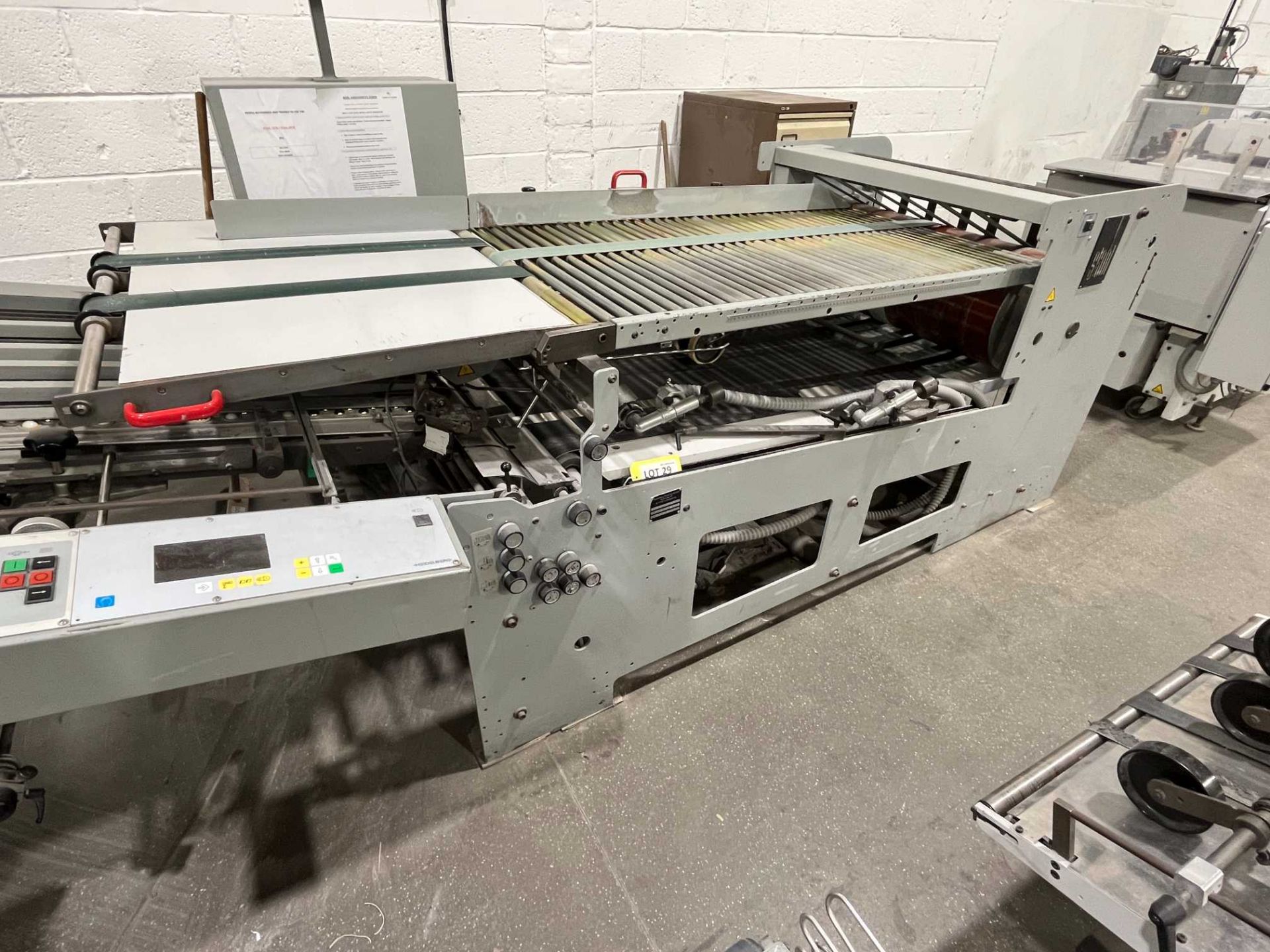 Stahl TD78 folding machine (2000) with: VSA-66M.D vertical stacker delivery; Serial No: 70086- - Image 4 of 20