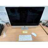 Apple iMac Retina 5K 27" 3GHz 6-core i5 integral workstation; 16GB RAM, 4GB hard drive; Serial No: