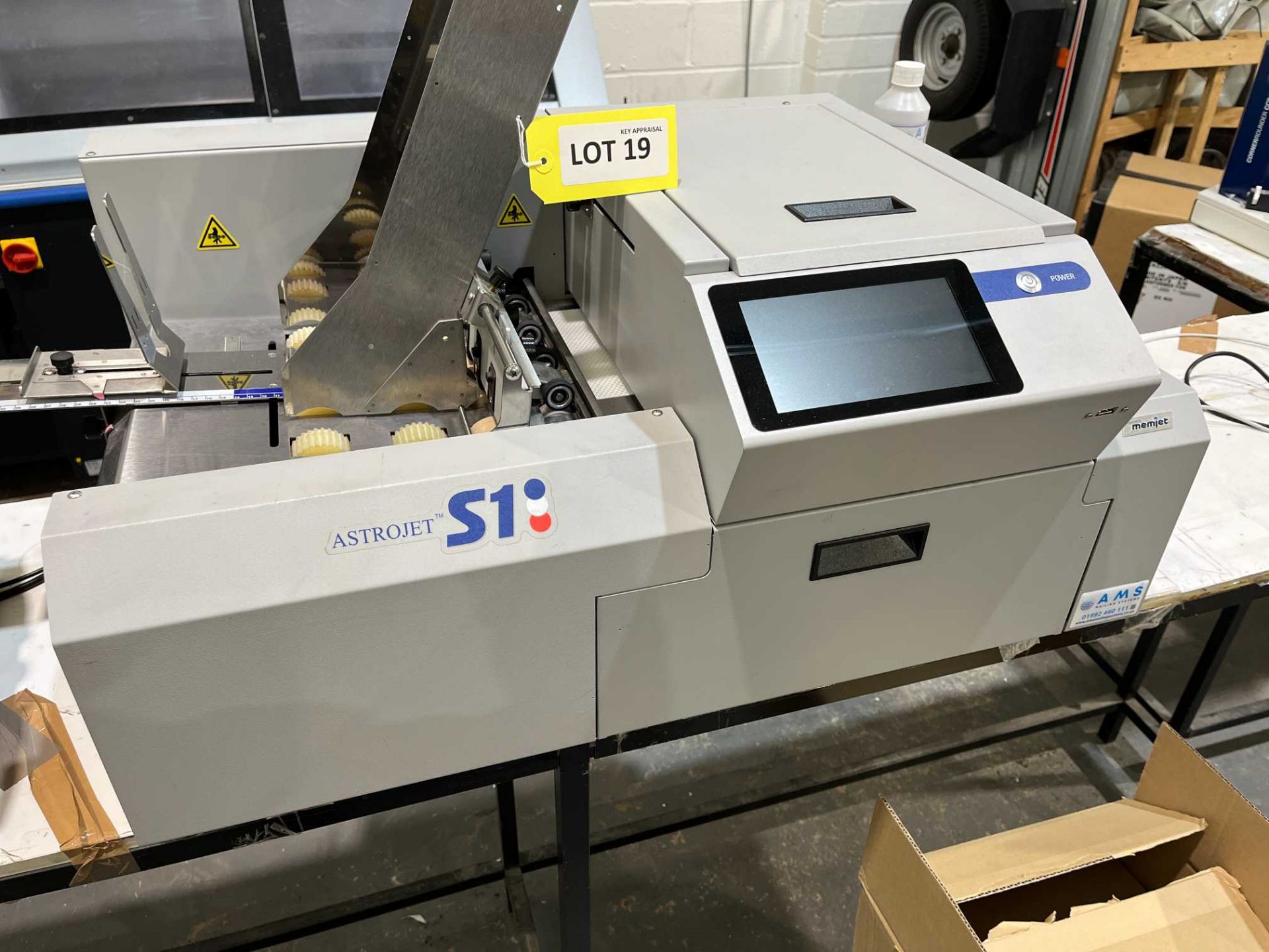Astro S1 four-colour envelope printer; Serial No: 100044601 (2021) Machine very recently serviced