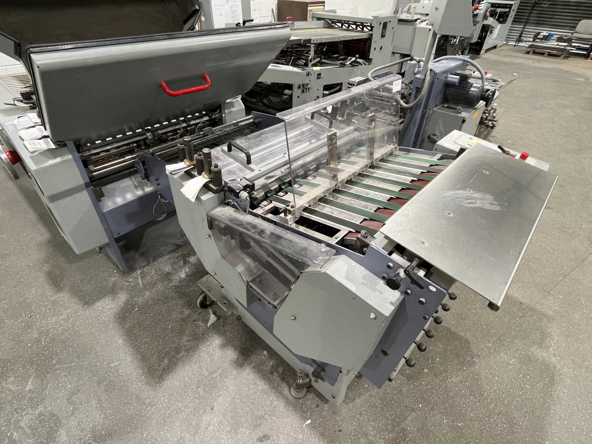Stahl TD78 folding machine (2000) with: VSA-66M.D vertical stacker delivery; Serial No: 70086- - Image 8 of 20