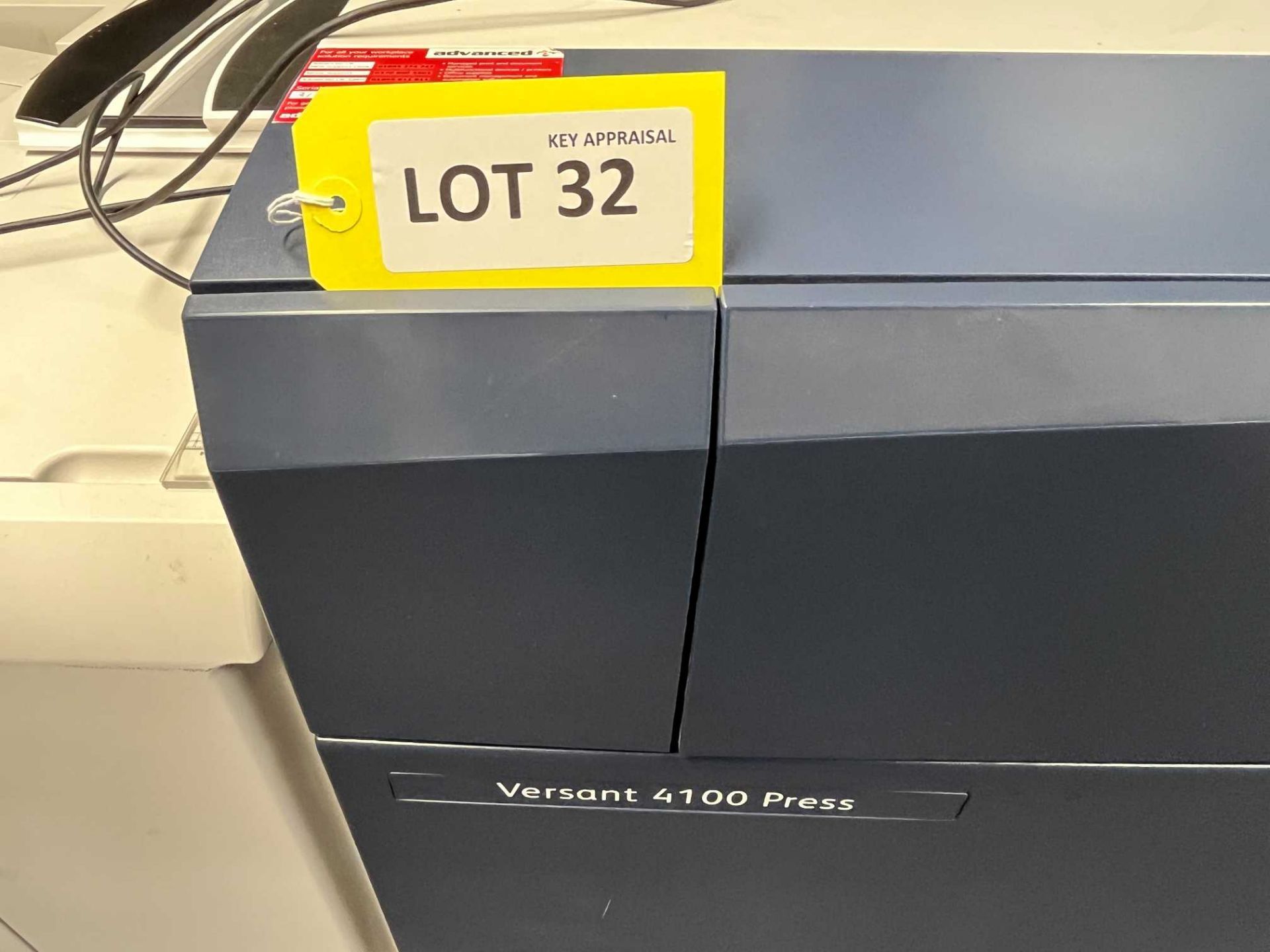 Xerox Versant 4100 Press digital press; Serial No: 3146431070 (2022); Impressions: Colour: 1,007, - Image 3 of 11