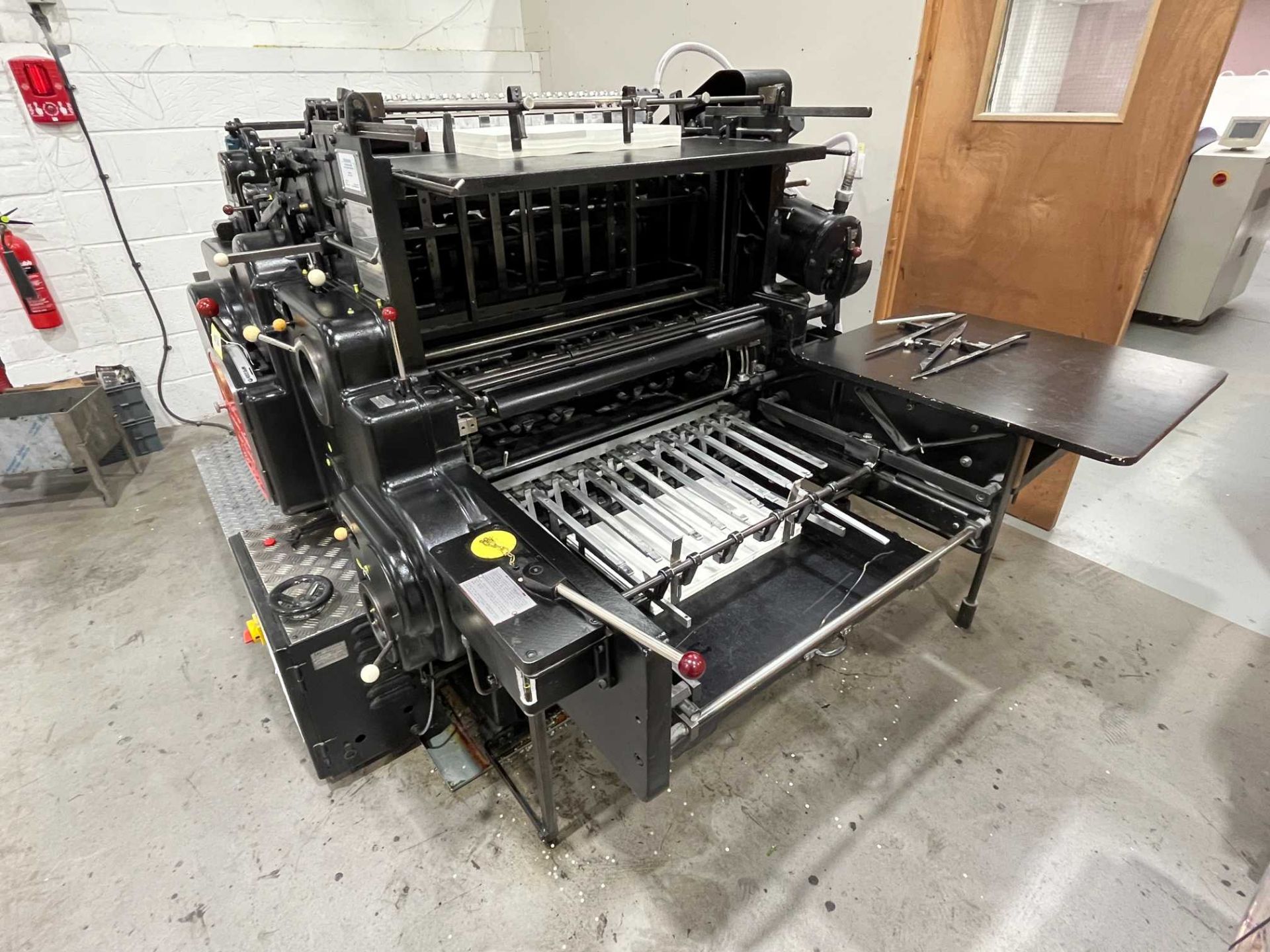 Heidelberg SBG cutting & creasing cylinder press (56cm x 77cm ); Serial No: SBG28248 - Image 3 of 9