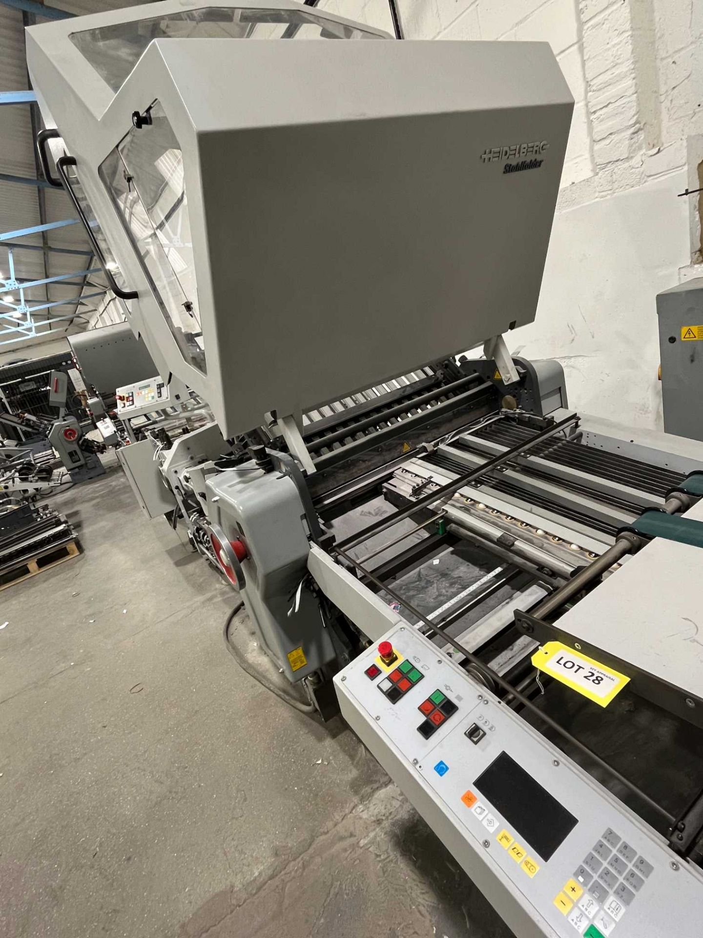 Heidelberg Stahlfolder KD-78 folding machine (2003) with: VSA-66/M.D stacking press; Serial No: - Image 8 of 17