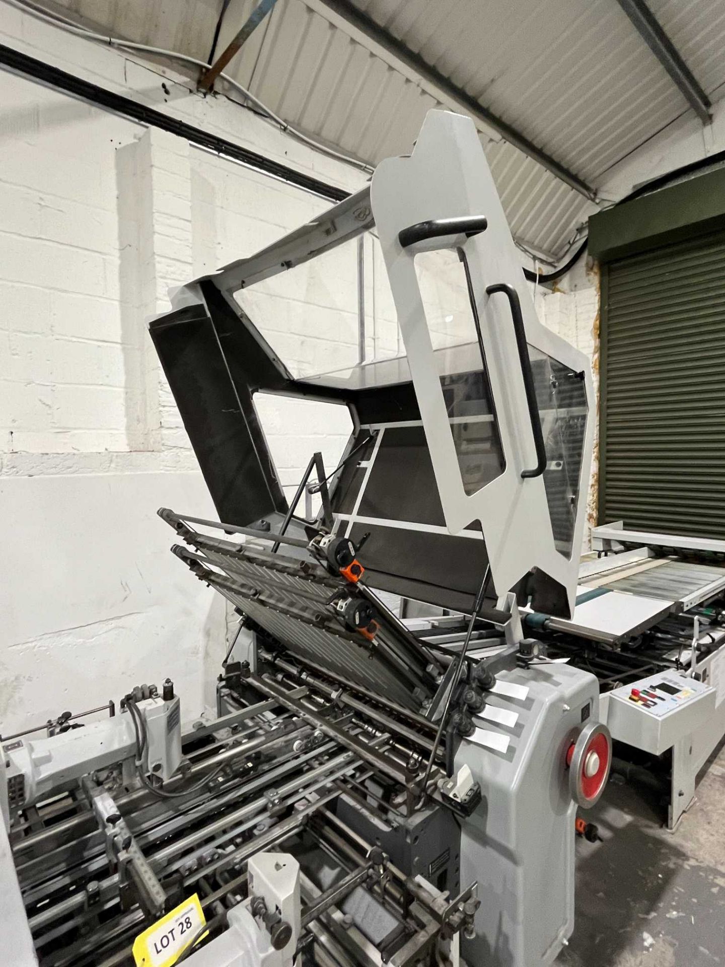 Heidelberg Stahlfolder KD-78 folding machine (2003) with: VSA-66/M.D stacking press; Serial No: - Image 7 of 17