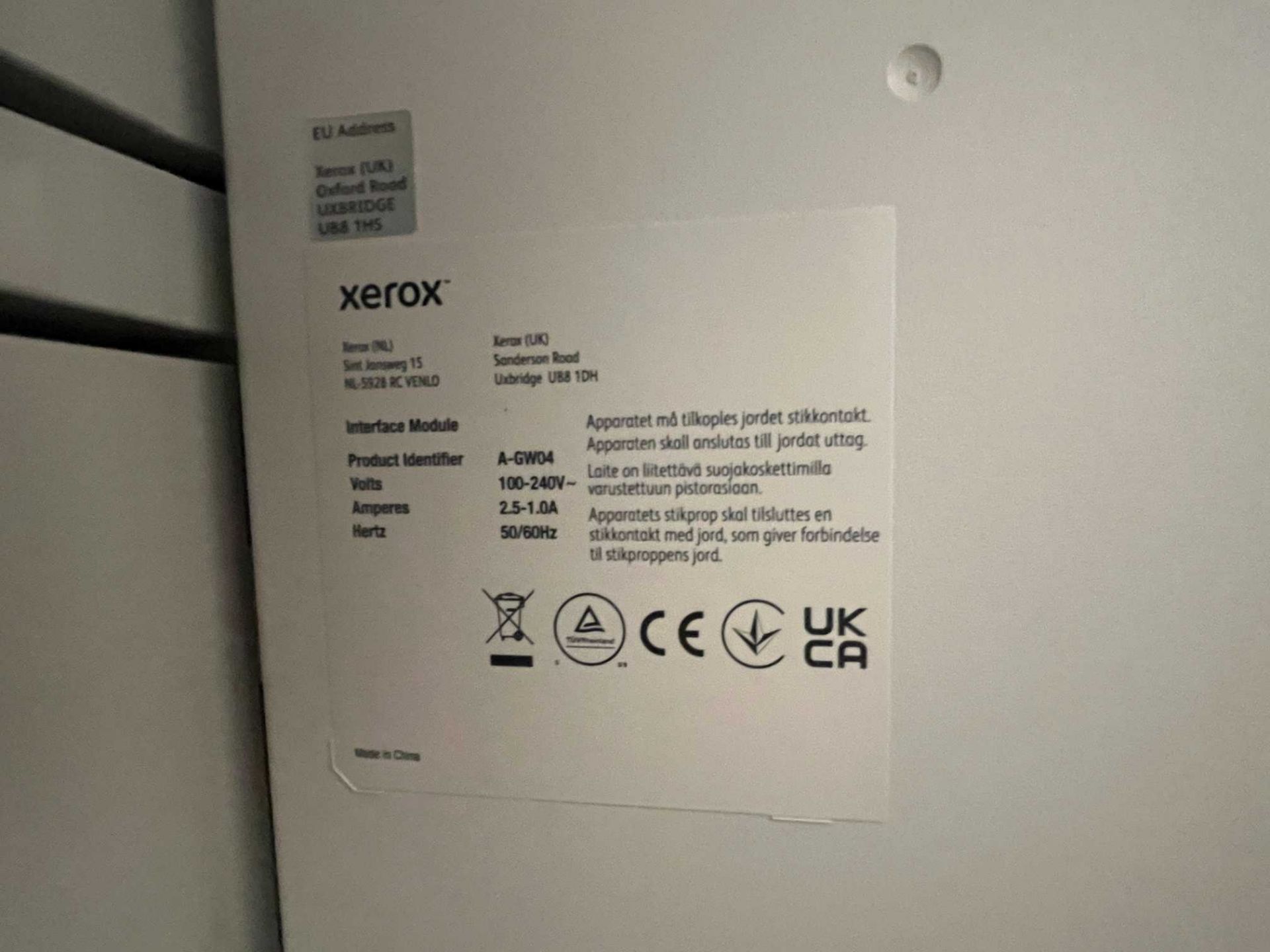 Xerox Versant 4100 Press digital press; Serial No: 3146431070 (2022); Impressions: Colour: 1,007, - Image 10 of 11
