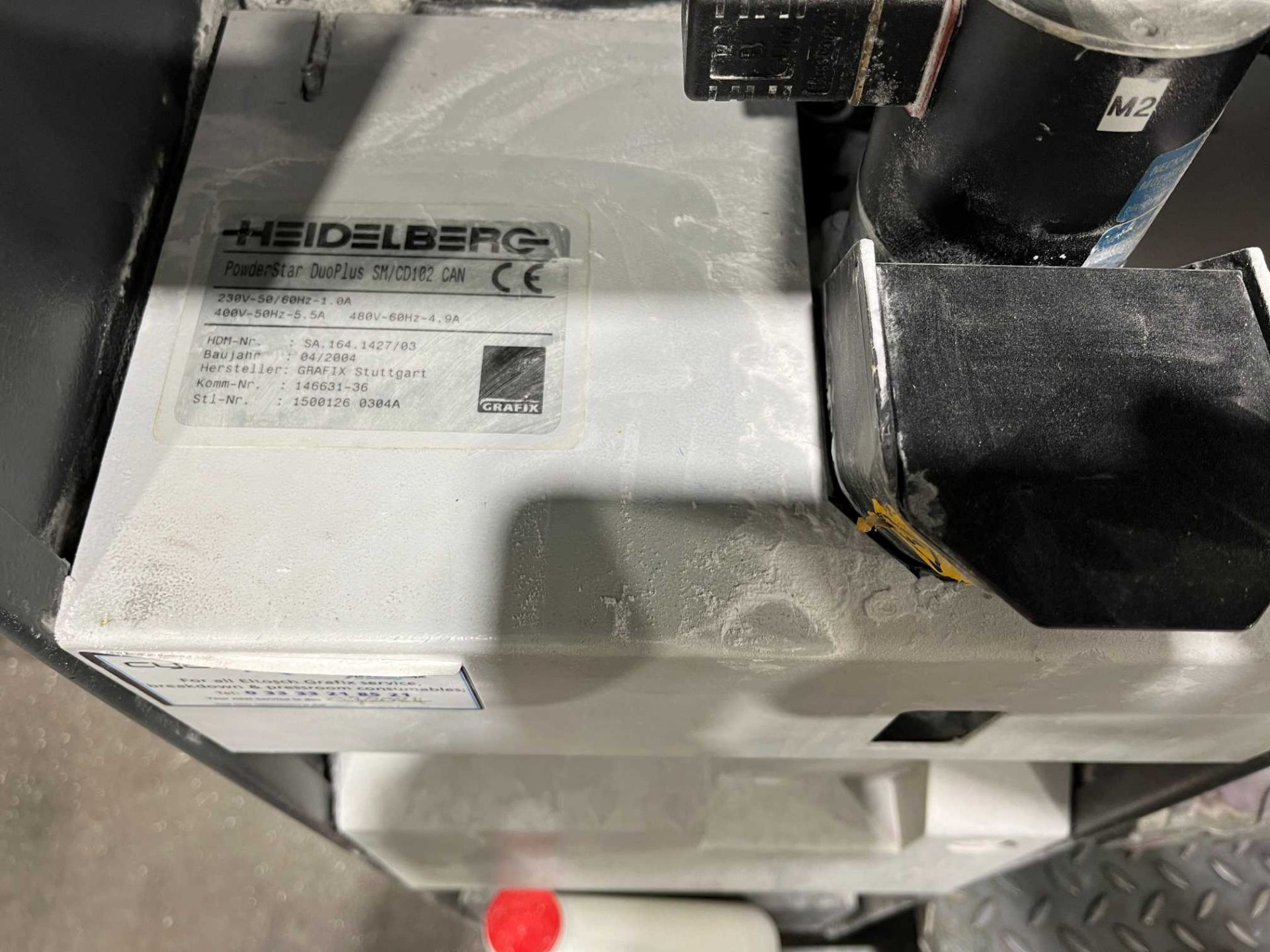 Heidelberg Speedmaster SM102-6-P3 + L six-colour lithographic printing press; Serial No: 546097 ( - Image 14 of 35