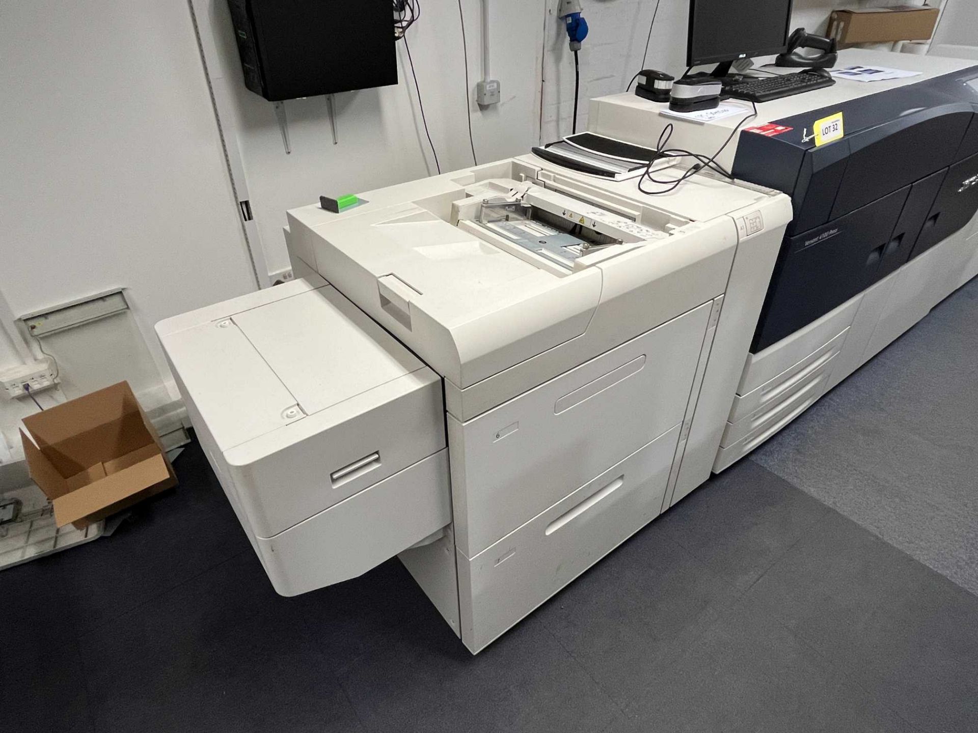 Xerox Versant 4100 Press digital press; Serial No: 3146431070 (2022); Impressions: Colour: 1,007, - Image 6 of 11