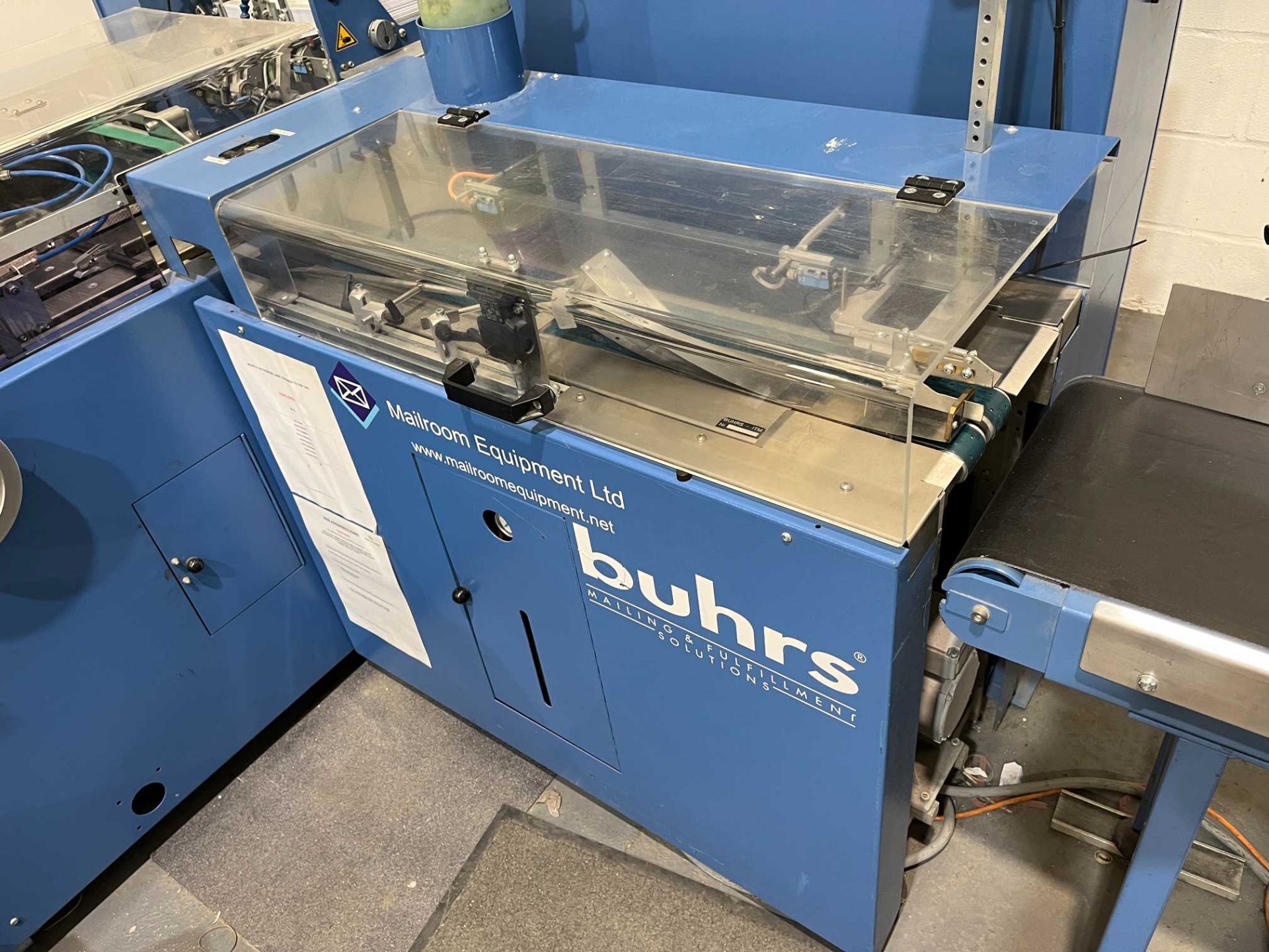 Buhrs BB300 C4 six-station envelope mailing line with side feeder; Serial No: 200327 (2005) - Bild 5 aus 14