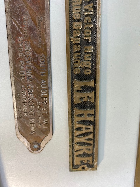 Vintage car dealership kickboard plates, 2 Taylor and Crawley , Alvis Car and Enginering Coventry - Image 9 of 25