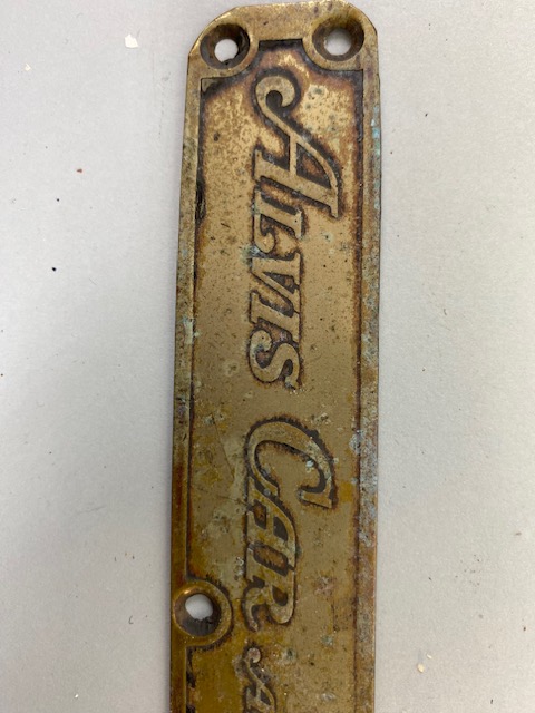 Vintage car dealership kickboard plates, 2 Taylor and Crawley , Alvis Car and Enginering Coventry - Image 21 of 25