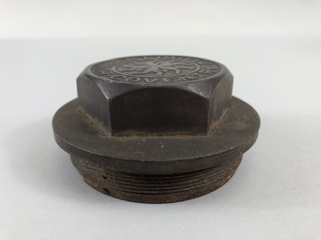 Vintage Car Motor Vehicle threaded hub cap relating to Humber Limited Coventry motors, approximately - Image 3 of 6
