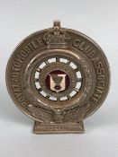 RAC club badge 1912 pattern RAC Associate Hampshire Club badge , plinth mounting number 240