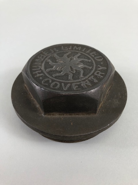 Vintage Car Motor Vehicle threaded hub cap relating to Humber Limited Coventry motors, approximately - Image 2 of 6