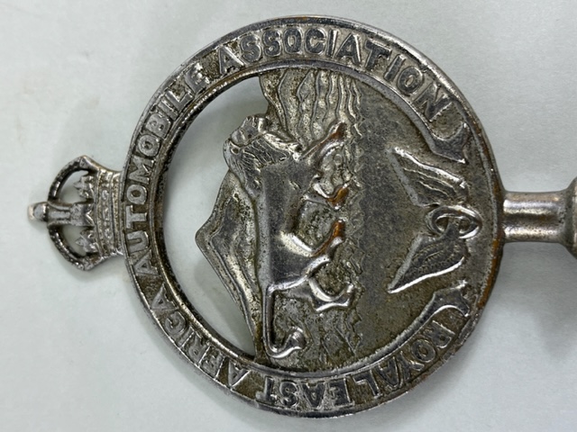 AA bar badge for the Royal east African Automobile Association , kings crown over lion, maker to - Image 2 of 7