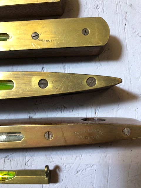 Collection of 10 Brass Spirit Levels - Image 10 of 12