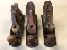 Collection of Woodworking smoothing planes No 4
