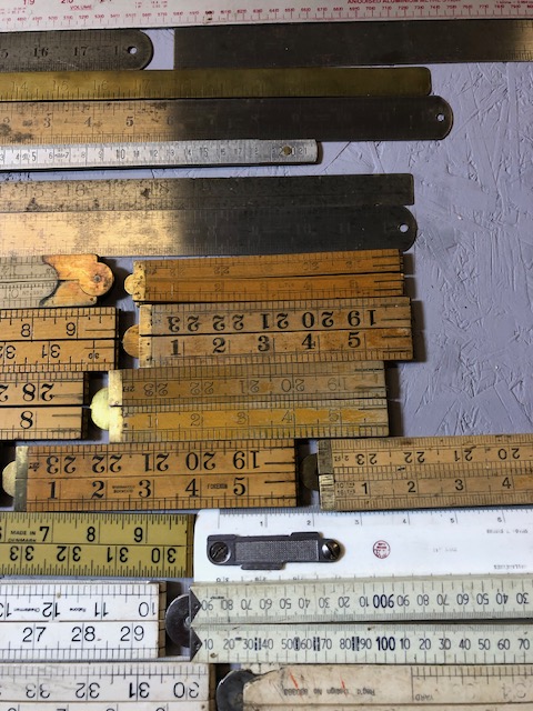 Collection of various vintage rulers - Image 5 of 8