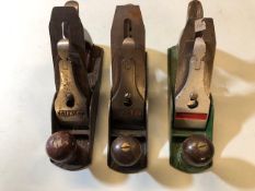 Collection of Woodworking Stanley No 4 smoothing planes