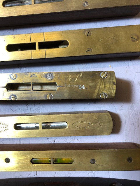 Collection of 10 Brass Spirit Levels - Image 7 of 12