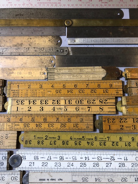 Collection of various vintage rulers - Image 6 of 8