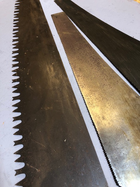 Collection of three woodworking Rip saws - Image 6 of 7