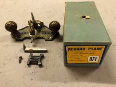 Woodworking Record Router Plane No 71 boxed
