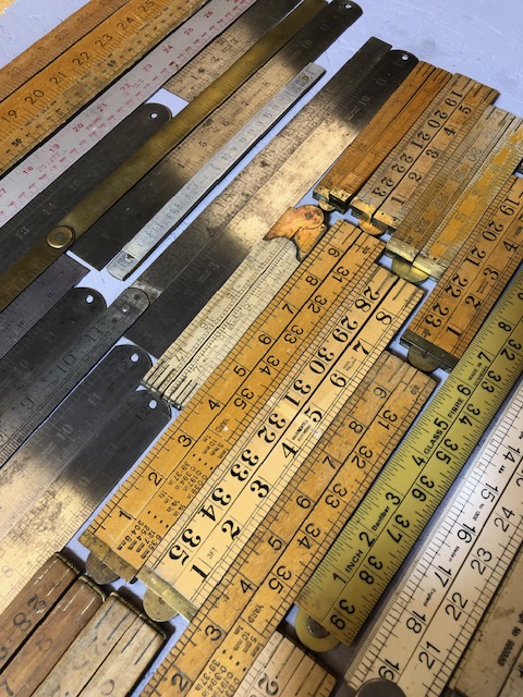 Collection of various vintage rulers - Image 8 of 8