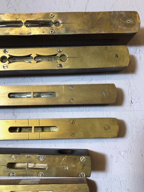 Collection of 10 Brass Spirit Levels - Image 5 of 12