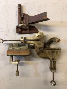 Woodworking Mitre Block and drill press vice