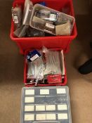 Large collection of nuts bolts screw etc