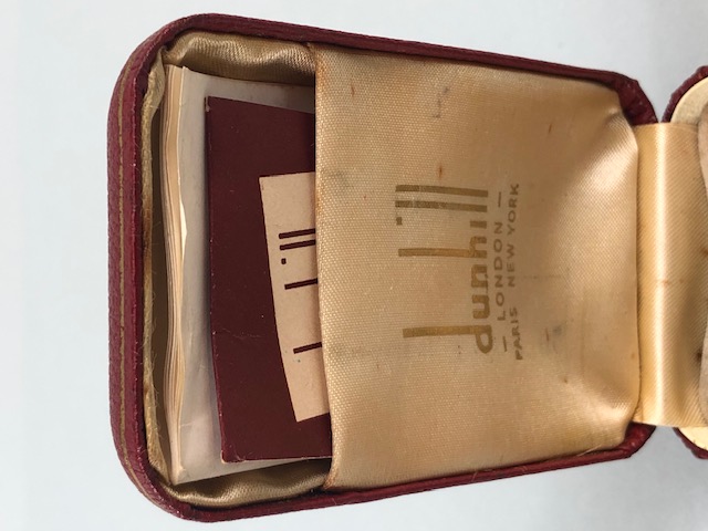 Dunhill, vintage Rollagas silver plated lighter in original box with instructions and cleaning pack, - Image 8 of 9