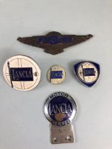 Vintage Automobilia, Car Badges, Aston Martin Lagonda Brass Radiator wings approximately 17cm across