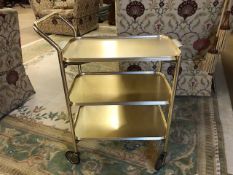 Mid century tea/ gin trolley with detachable tray