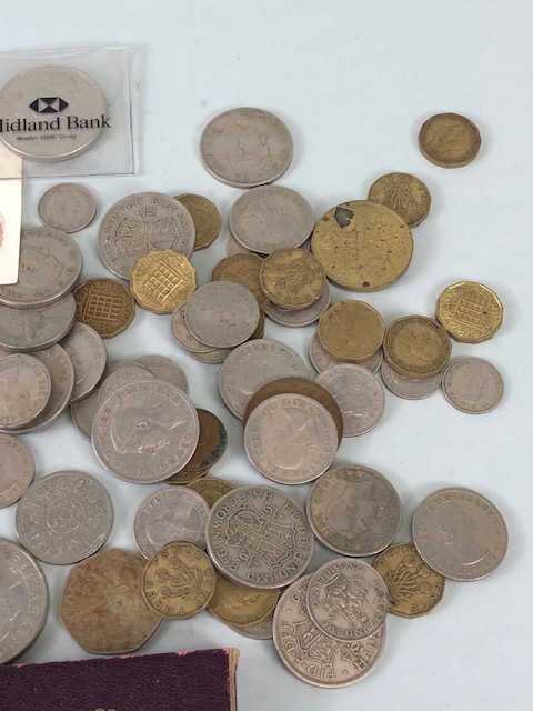 Coin collectors interest, an assortment of mostly British Coins, to include some pre 1947 and some - Image 3 of 5