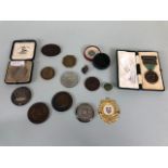 Medals, Medallions, Collection of interesting Commemorative medals to include RHS Long service medal
