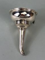 George III Silver hallmarked wine funnel, hallmarked for London Possibly 1790 and maker William