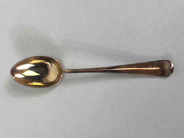 Boxed set of Jubilee Hallmarked Silver spoons (6) for Edinburgh 1935 by maker Romney "R&B" with - Image 7 of 19
