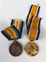 Military interest, a pair of WW1 British medals a 2113 S.T A.G Simpkins TR, RNR, 1914-18 medal and