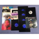 15 Jazz LPs including: Nina Simone, Jimmy Smith, George Benson, Charlie Parker (6 LP set), etc.