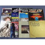 15 Hard Rock/Heavy Metal LPs including: Kiss, Ted Nugent, Faith No More, UFO, Boston, etc.