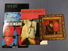6 Talking Heads LPs/12" including: Fear Of Music, 77, Remain In Light, Naked, Stop Making Sense &