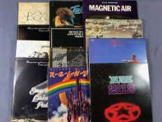 Rock LPs to include, Focus, ELP, Ted Nugent, Ian Gillan, Rush, 12 in total