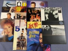 POP Music LPs, to include, Mirage, T pau, U2, 5 Star, Tiffany, Mike Oldfield, Sinead O Connor,
