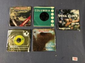 prog Rock 7" singles The Pink Floyd 5 in total