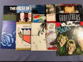 15 Punk/New Wave LPs/12" including: The Fall (Bend Sinister), Wedding Present (Bizarro & Tommy),