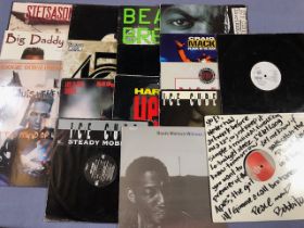 18 Rap/Hip Hop LPs/12" including: Stetsasonic, Big Daddy Kane, Boogie Down Productions, London